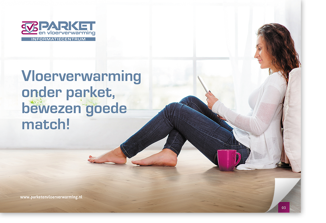 Download de brochure parket op vloerverwarming