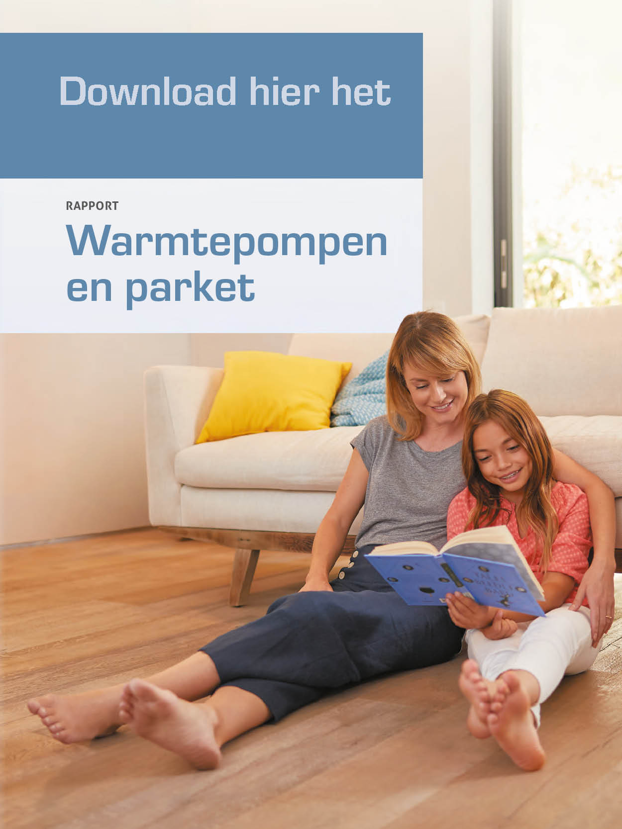 Onafhankelijk rapport over de werking van warmtepompen met houten parketvloerem